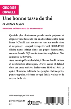 Une bonne tasse de thé
