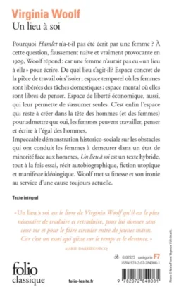 Un lieu à soi