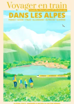 Voyager en train dans les Alpes